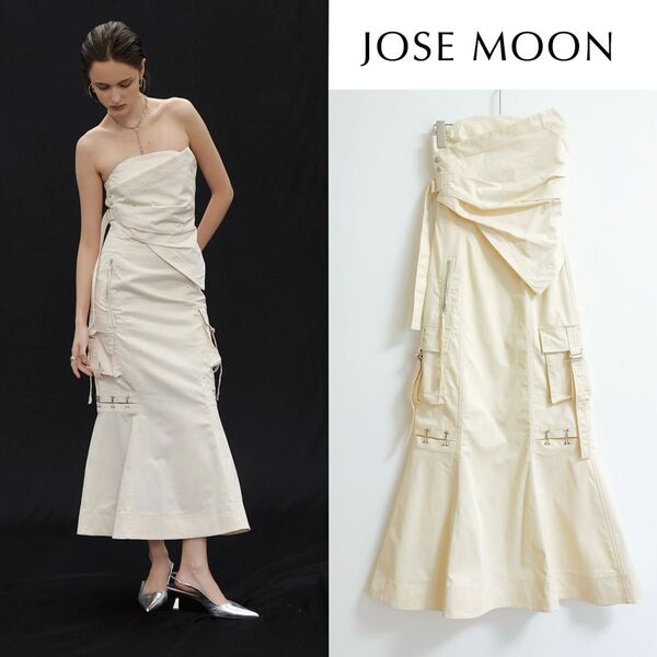 JOSE MOON BARE CARGO DRESS