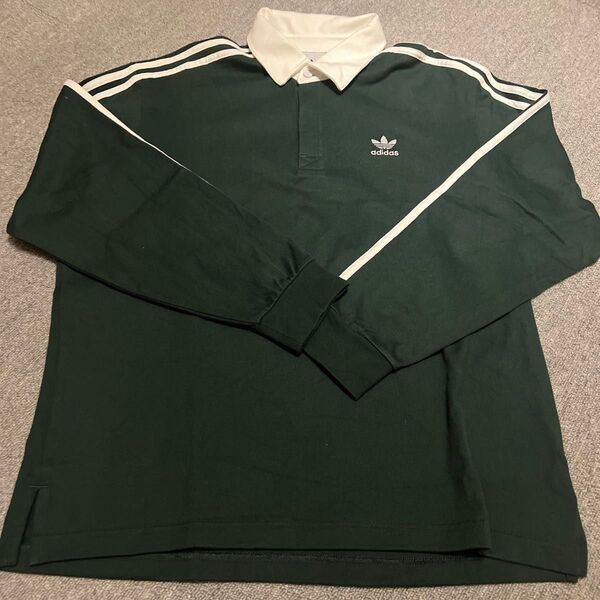 常田大希着用 アディダス アディカラー ラグビー ポロシャツ XL
