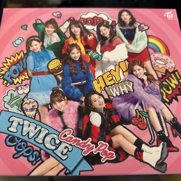 TWICE Candy Pop 初回限定盤A CD アルバム トレカなし
