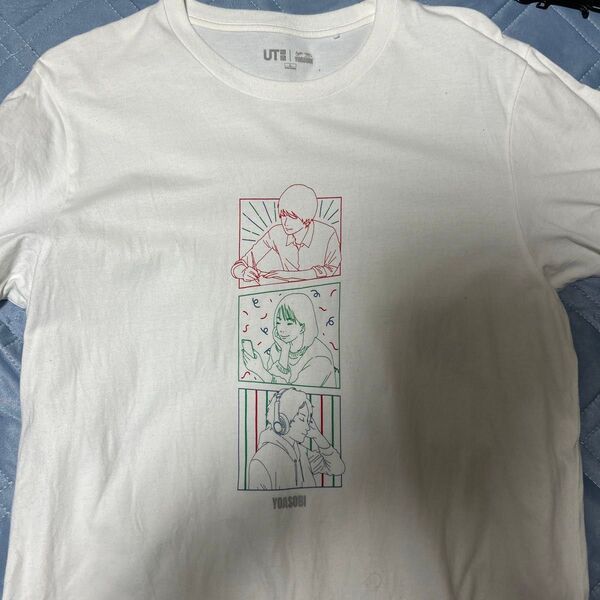 ユニクロ UT YOASOBIコラボ Tシャツ Lサイズ 白