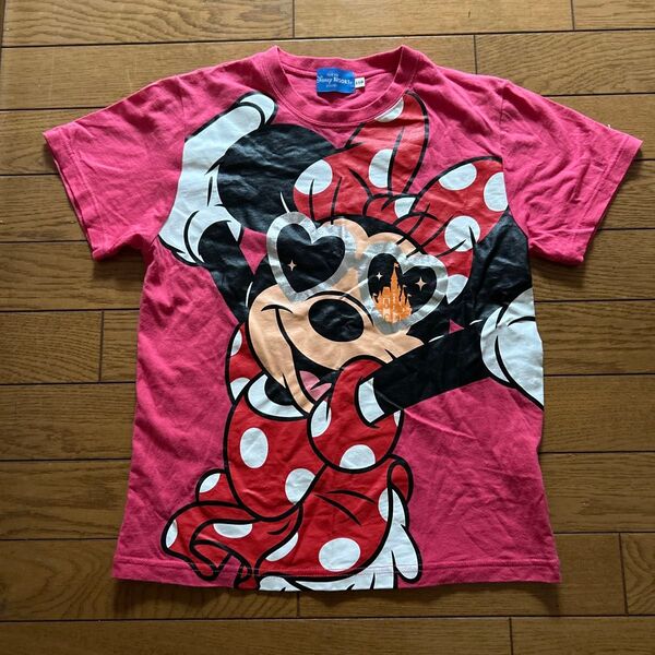 Disney ミニーマウス Tシャツ ピンク