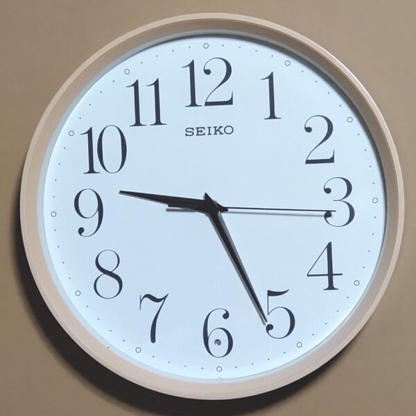 SEIKO KX222A 電波掛け時計 中古品②