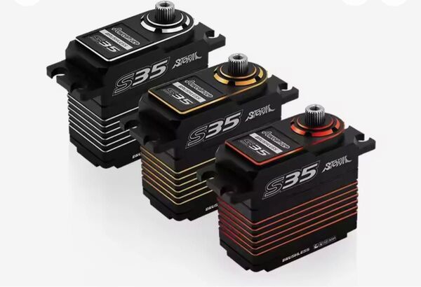 POWER HD ハイエンドサーボ S35 PGB (シルバー) プログラミングサーボ