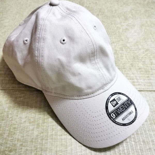 ニューエラ アイボリー キャップ NEWERA 帽子 ベースボール9TWENTY ベージュ スポーツ カジュアル