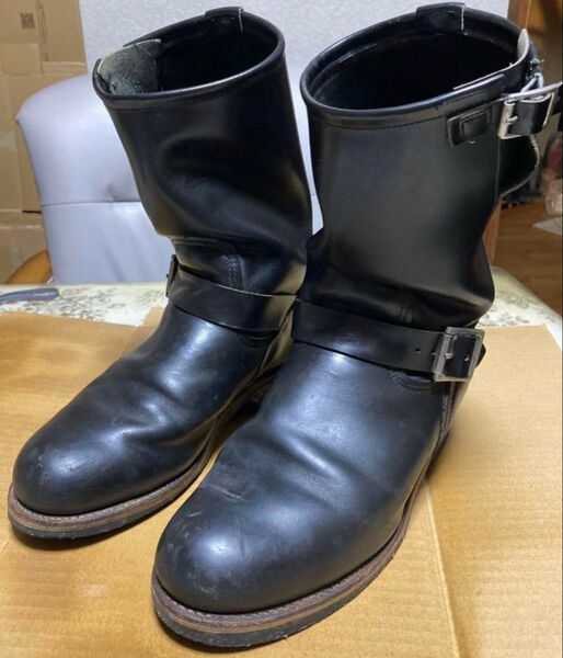 【RED WING】PT99 2268刺繍タグ スチールトゥ8 1/2希少EE幅
