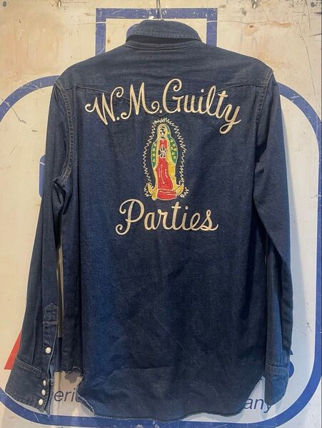 Wacko Maria Guilty Parties デニムシャツ 刺繍 ワコマリア