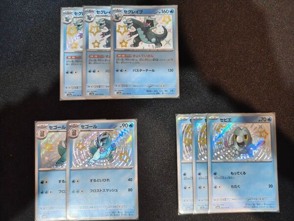 セビエ3 セゴール2 セグレイブ3 s 色違い 進化ライン