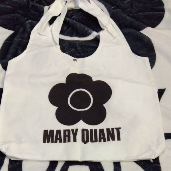 MARY QUANT トートバッグ ホワイト 未使用 エコバッグ