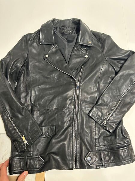 ZARA レザージャケット ライダース