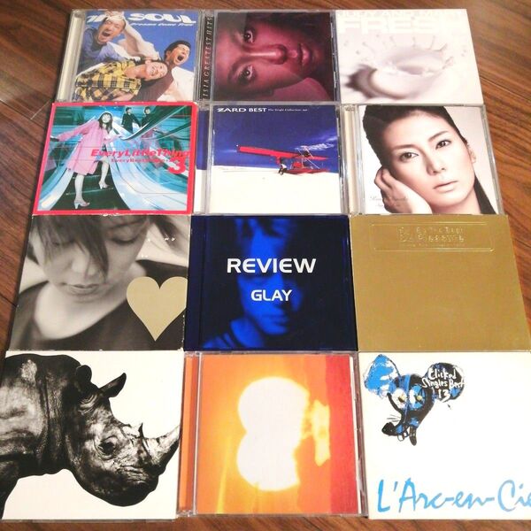 J-POP ベストアルバムCD 12枚セット