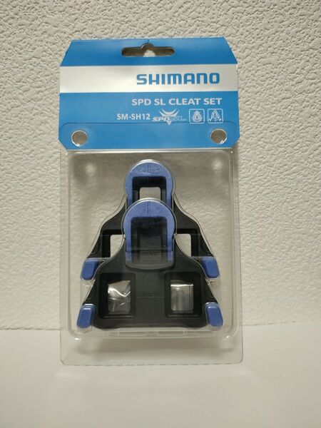 シマノ SM-SH12 SPD-SL クリートセット 青ロードバイクシューズ用【新品・未使用】
