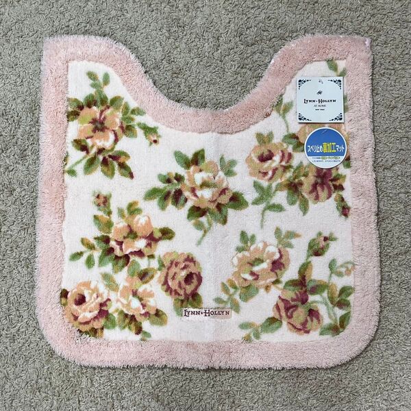 新品 センコー LYNN HOLLYN エレガントローズ トイレマット 単品