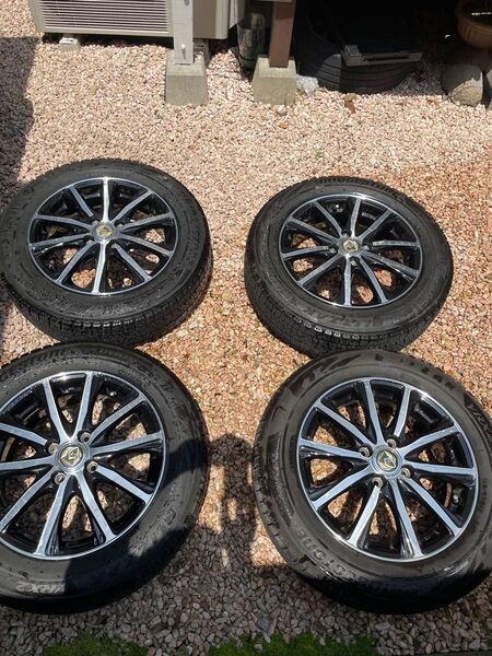 175/65R15 アルミホイール +スタッドレスタイヤ4本 ブリヂストン ウェッズスポーツ