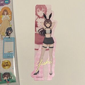 クリアブックマーカー 有希 ゆき ロシア語でデレる隣のアーリャさん 箔押し