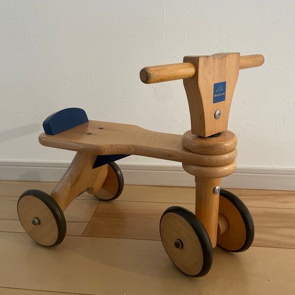 ボーネルンド 木製 三輪車 乗用玩具 乗り物 おもちゃ 子供 足けり 室内