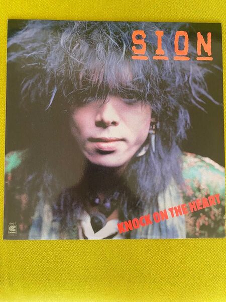 SION レコード Knock on the Heart