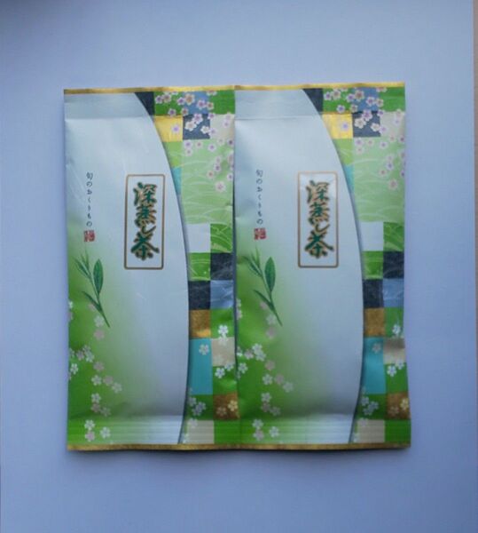 深蒸し茶 緑茶 煎茶 令和6年産 静岡県産 100g 2袋 2024年産