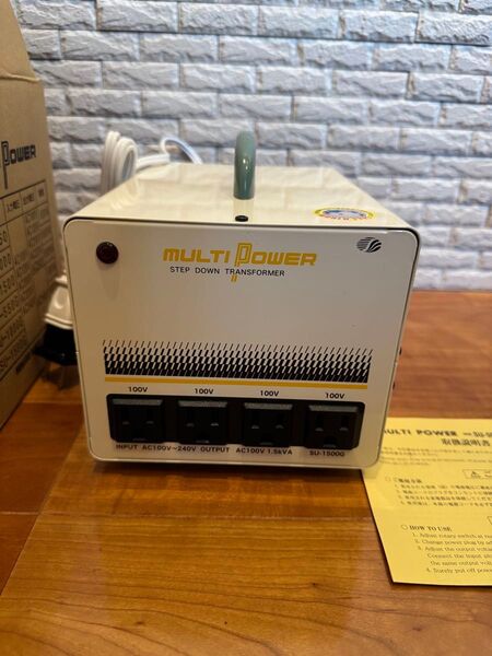 スワロー電機 SU-1500G 変圧器 アップトランス ダウントランス 切替式 販売終了品