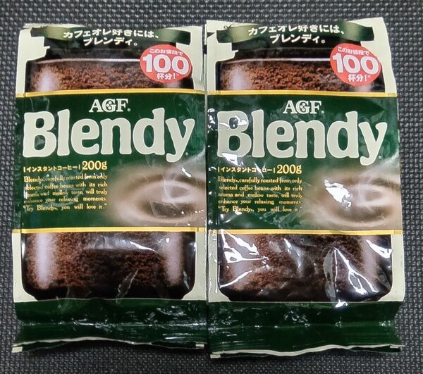 AGF ブレンディ インスタントコーヒー 詰替え用 200g×2袋