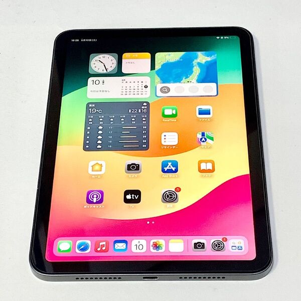 5/9に画面&バッテリー新品交換 ★ iPad mini 6(第6世代)8.3 64GB グレイ Wi-Fi 超美品に近い美品