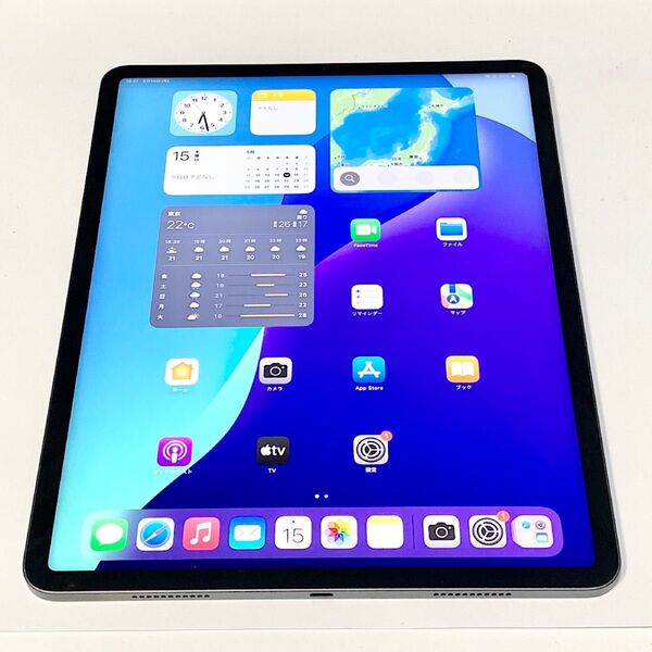 ほぼ未使用 充電3回のみ ★ iPad Pro 12.9インチ 第5世代 128GB グレイ Wi-Fi ★新品同様の超美品