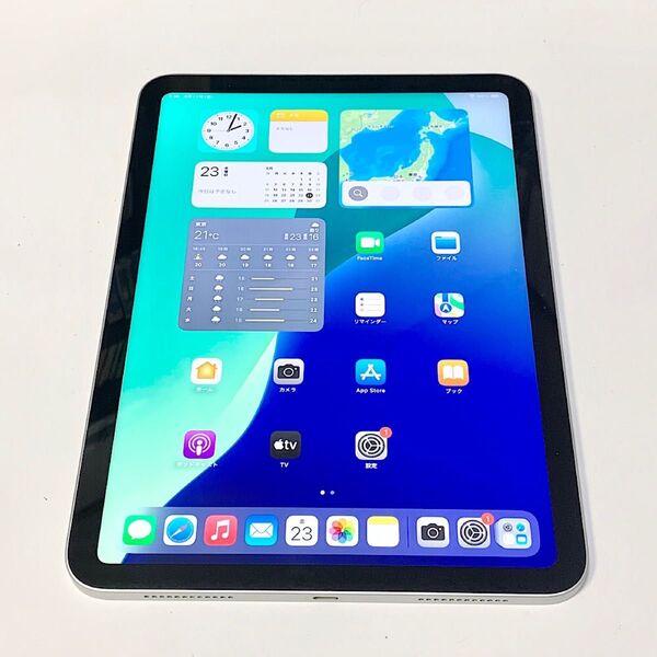 Apple保証6月29日迄 バッテリー100%★iPad 第10世代 10.9 64GB シルバー Wi-Fi★新品同様の超美品