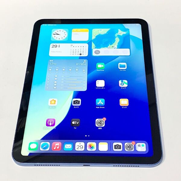 充電91回 バッテリー100% ★ iPad 第10世代 10.9インチ 64GB ブルー Wi-Fi ★ 超美品に近い美品