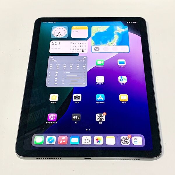 バッテリー88% ★ iPad Air 第4世代 10.9インチ 64GB グレイ Wi-Fi ★ 新品同様の超美品 ★