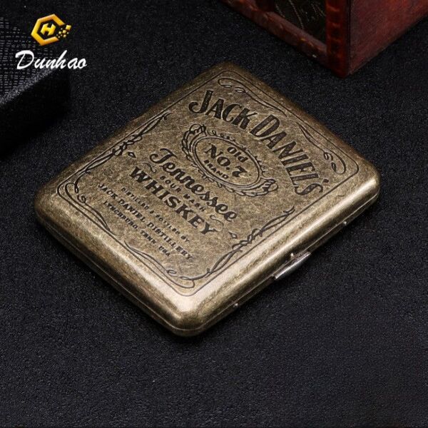 たばこケース シガレットケース 20本 ヴィンテージ風 JackDaniel's。