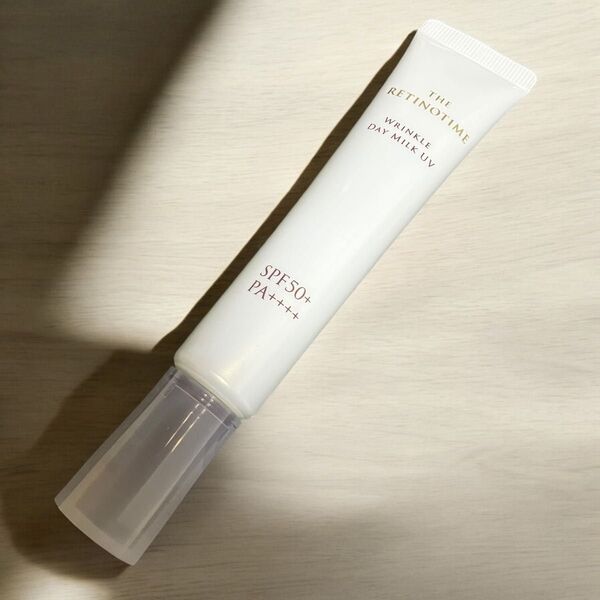 THE RETINOTIME リンクルデイミルクUV SPF50+ PA++++ ナリス化粧品 薬用 日中用 シワ改善 美容液