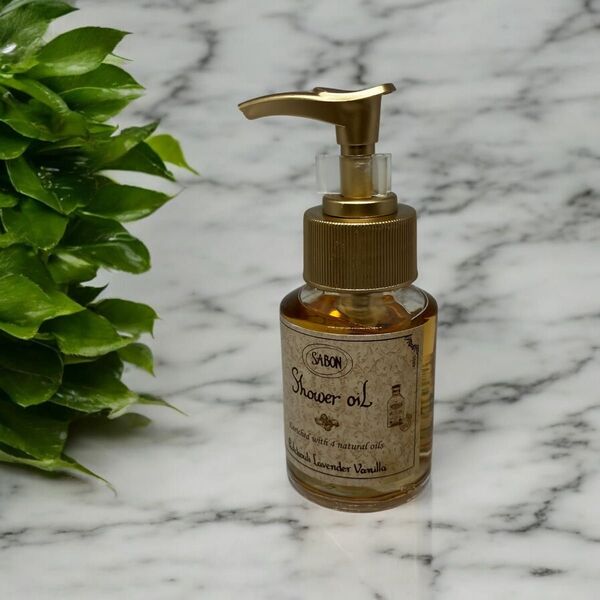 ★未使用品★SABON シャワーオイル パチュリ・ラベンダー・バニラ サボン シャワージェル ボディソープ ボディケア オイル