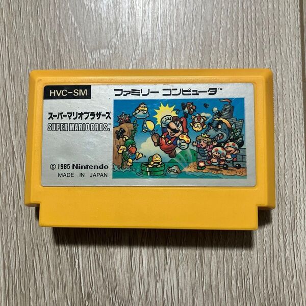 ファミコン スーパーマリオブラザーズ シボ加工