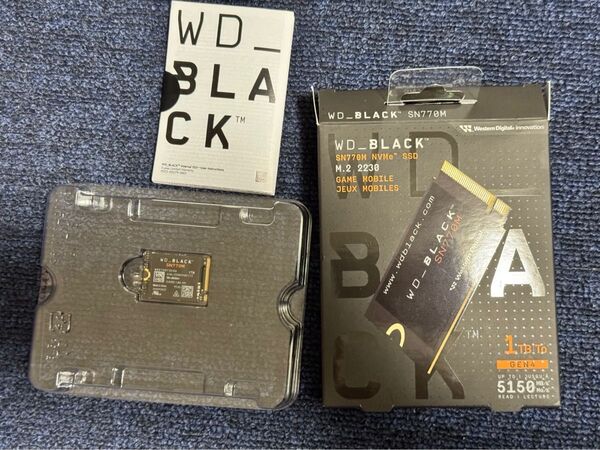 WD Black SN770M SSD 1TB 2230 m.2 nvme