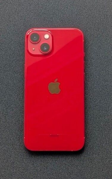美品 iPhone13 128GB バッテリー交換済み100% Product Red