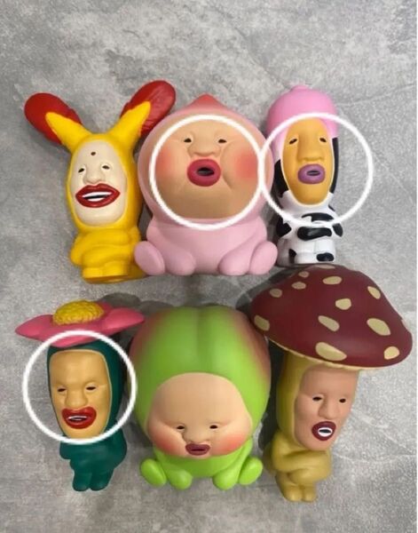 【3個セット】 こびとづかん ソフビフィギュア ソフビ フィギュア ガチャ ガチャガチャ 2360