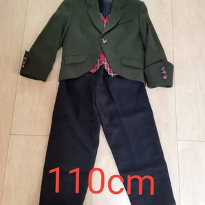 男の子 フォーマルスーツ 110cm 入学式 卒業式 結婚式 卒園式 スーツセット