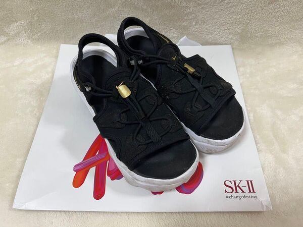 NIKE エアマックスココ サンダル ブラック 23cm