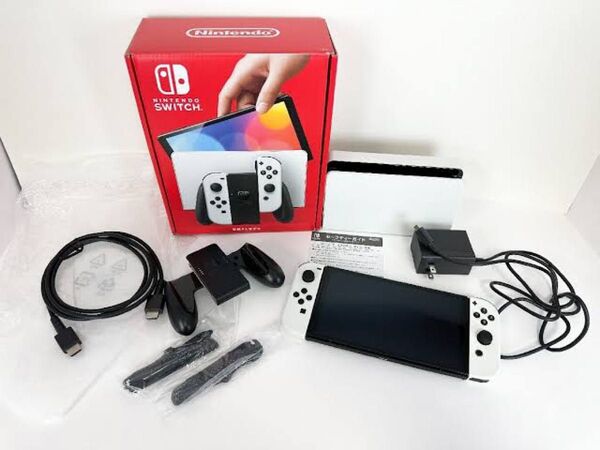 Switch 有機ELモデル ホワイト 中古 保証有り 2024年10月購入