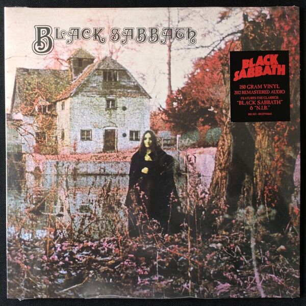 新品未開封LPレコード ブラックサバス1st黒い安息日Black Sabbath2012リマスター高音質 未使用 重量盤