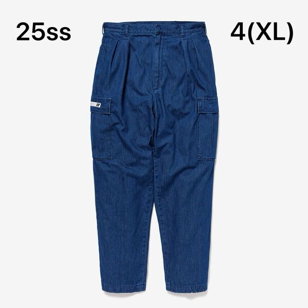 【WTAPS】MILT2301 / TROUSERS / COTTON. DENIM INDIGO