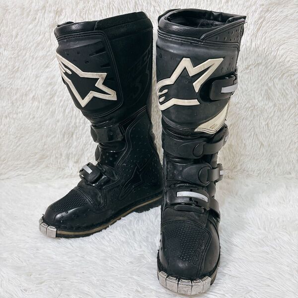 【良品】 アルパインスターズ テック3 オフロードブーツ バイクブーツ 24cm Alpinestars モトクロスブーツ