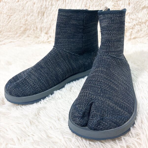 【極美品】 スイコック ビームスジャパン コラボ 別注 足袋 サンダル ビブラムソール SUICOKE BEAMS JAPAN