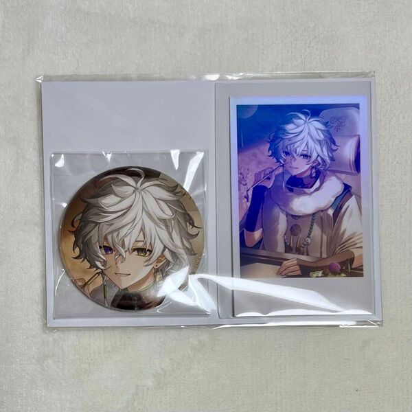にじさんじ 叢雲カゲツ 誕生日グッズ2025 缶バッジ&チェキ風カード