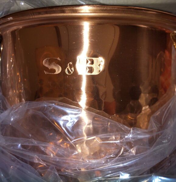 CRYSTAL CopperWare 純銅製 シチューポット 17cm (3.0L)