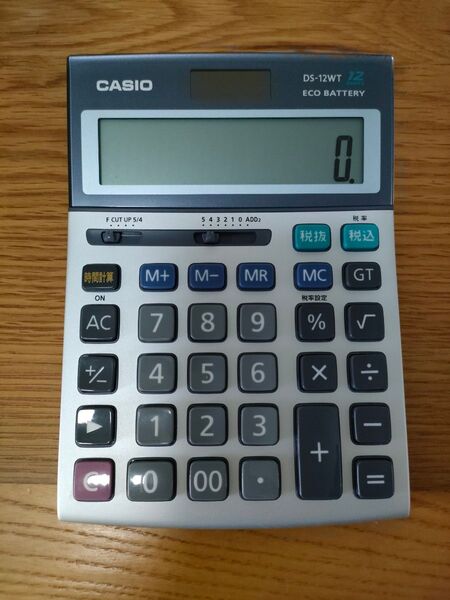 CASIO DS-12WT 本格実務電卓