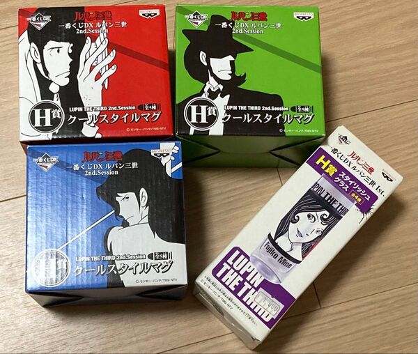 ルパン三世 マグカップ グラス 一番くじ