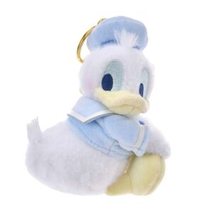 ドナルド ぬいぐるみキーホルダー・キーチェーン DONALD MOKOMOKO BIRTHDAY