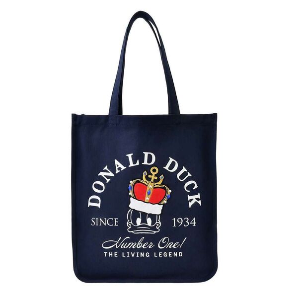 ドナルド トートバッグ DONALD THE KING BIRTHDAY ディズニー