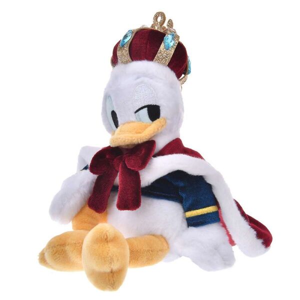 ディズニーストア.jp限定 ドナルド ぬいぐるみキーホルダー・キーチェーン DONALD THE KING BIRTHDAY