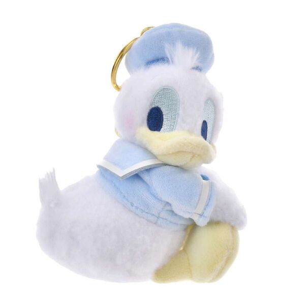 ドナルド ぬいぐるみキーホルダー・キーチェーン DONALD MOKOMOKO BIRTHDAY